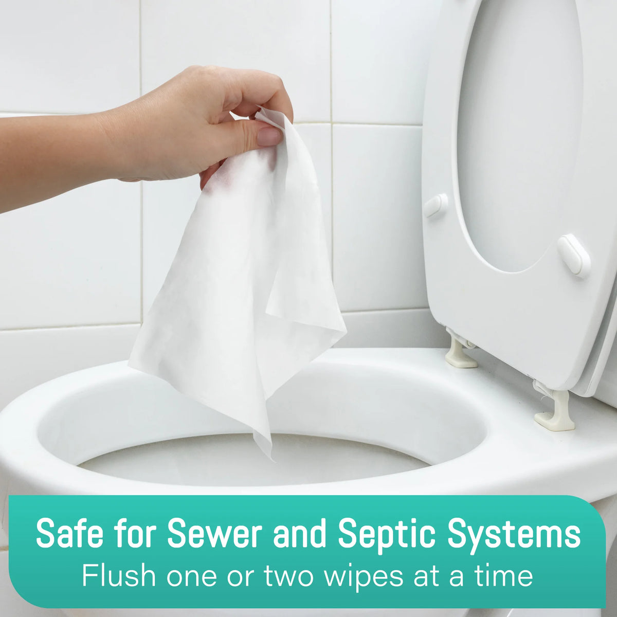 Flushable Thickened Wet Wipes for Home and Outdoor Use