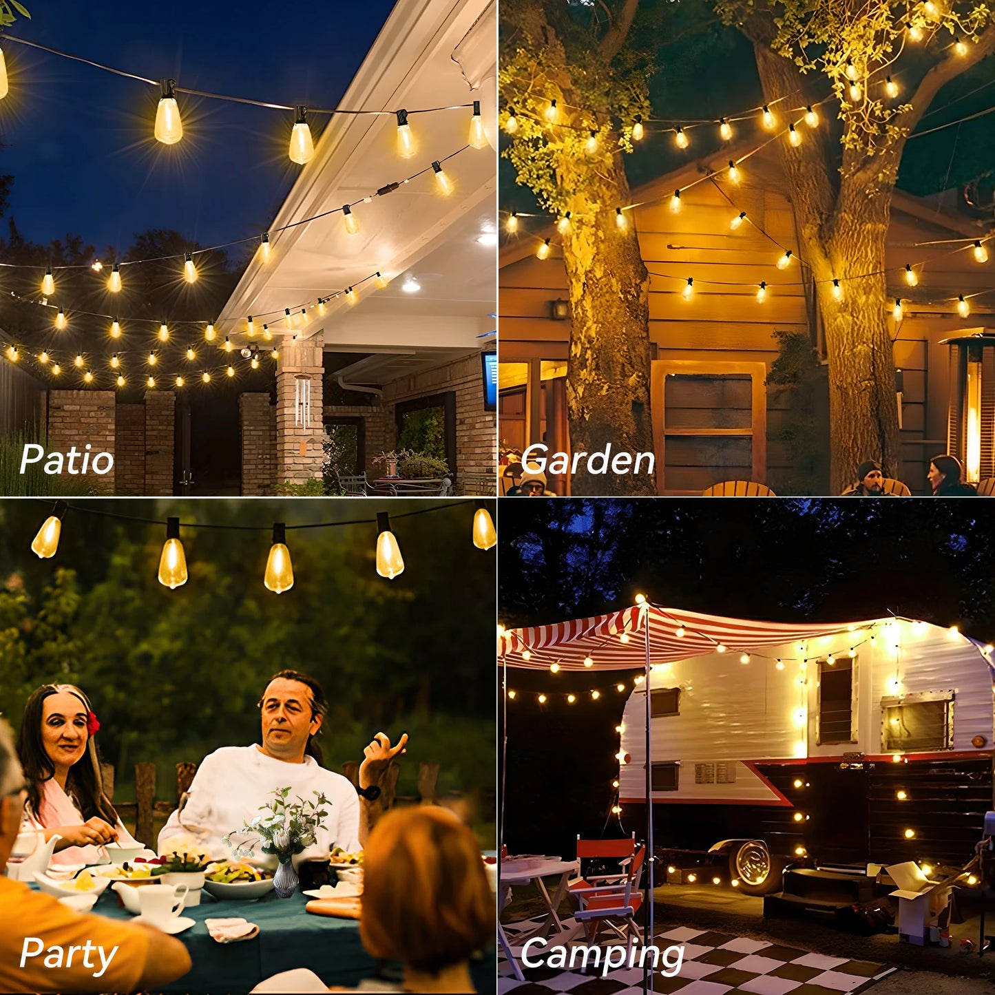Premium LED Globe String Lights For Garden And Wedding Decor