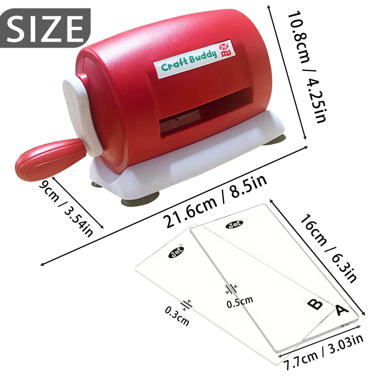 Manual Die Cutting And Embossing Machine For Scrapbooking and Crafts