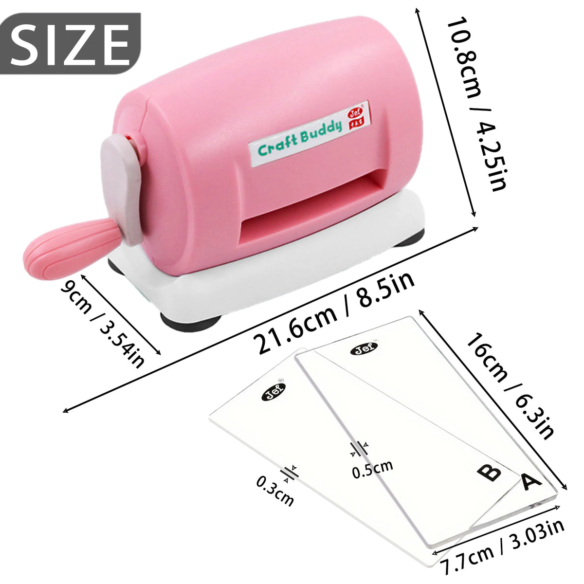 Manual Die Cutting And Embossing Machine For Scrapbooking and Crafts