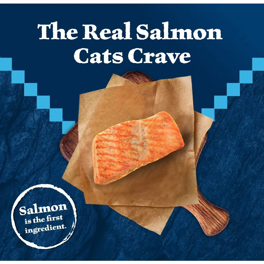 Blue Buffalo Wilderness High Protein Adult Cat Food With Salmon