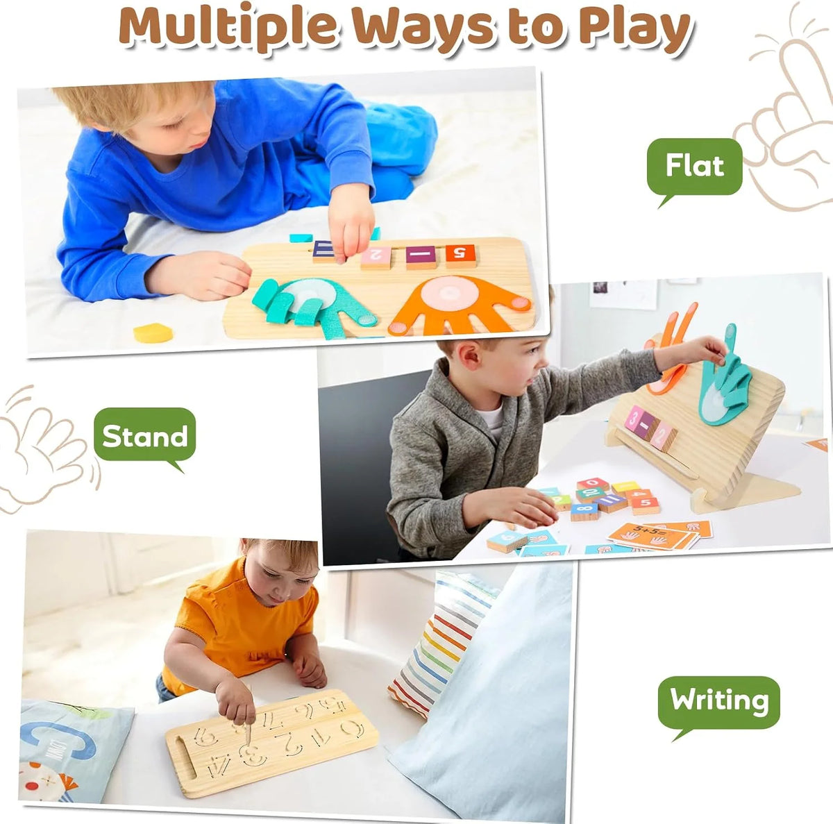 Montessori Farm Busy Book Educational Sensory Activity Toy For Toddlers