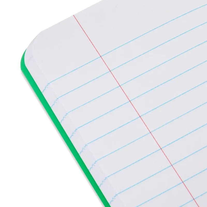 2 Pack Junior College Ruled Poly Composition Notebooks for Notes