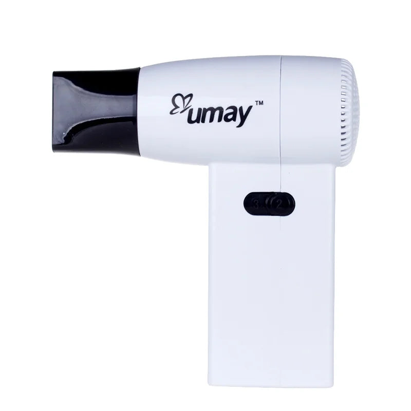Umay Portable Cordless Hair Dryer With USB Charging Port