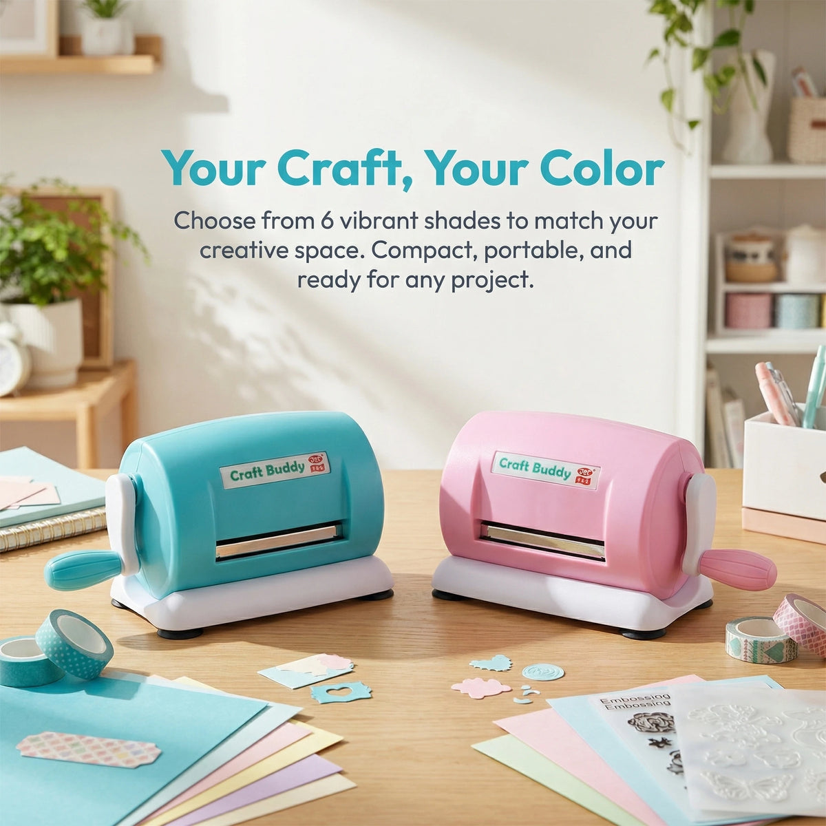 Manual Die Cutting And Embossing Machine For Scrapbooking and Crafts
