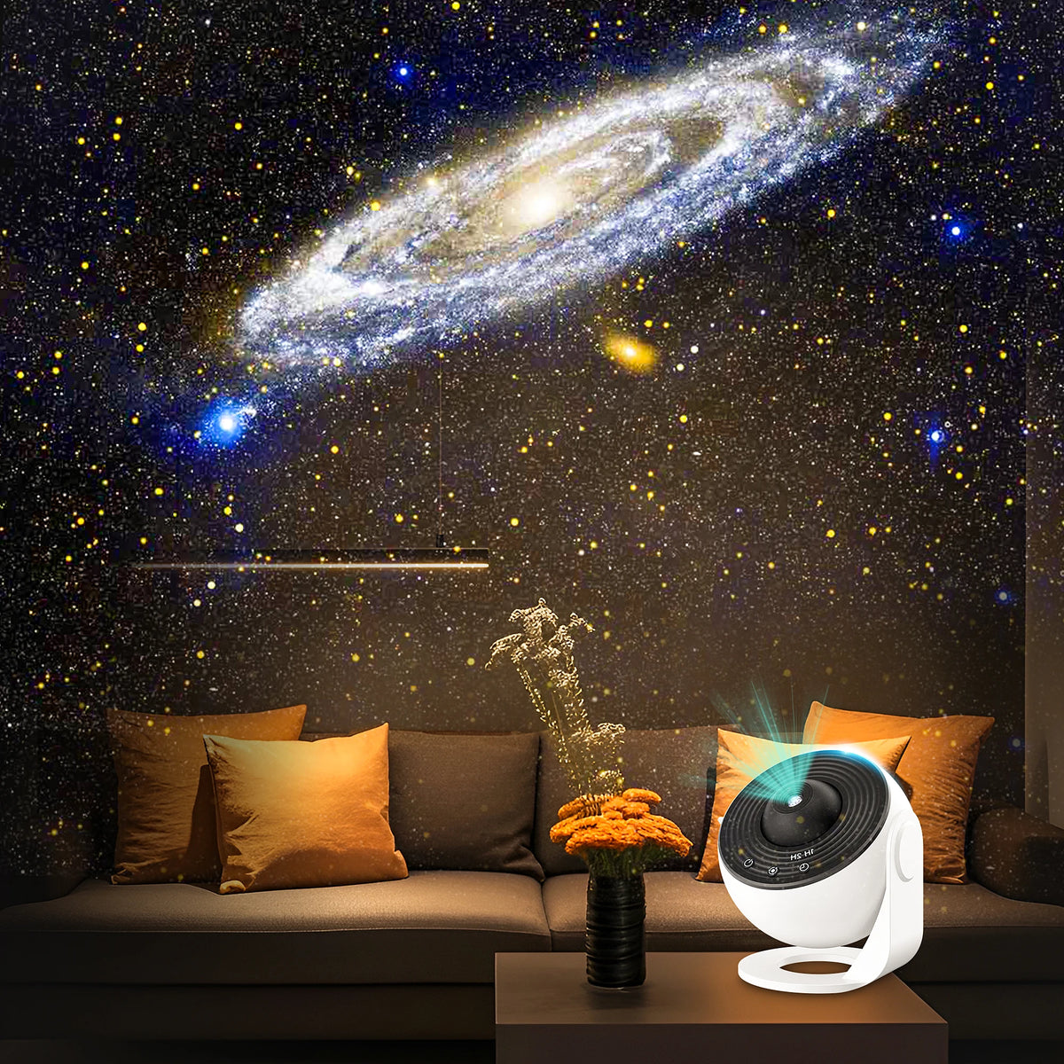 Aiopp 13 In 1 Galaxy Star Projector Planetarium Night Light