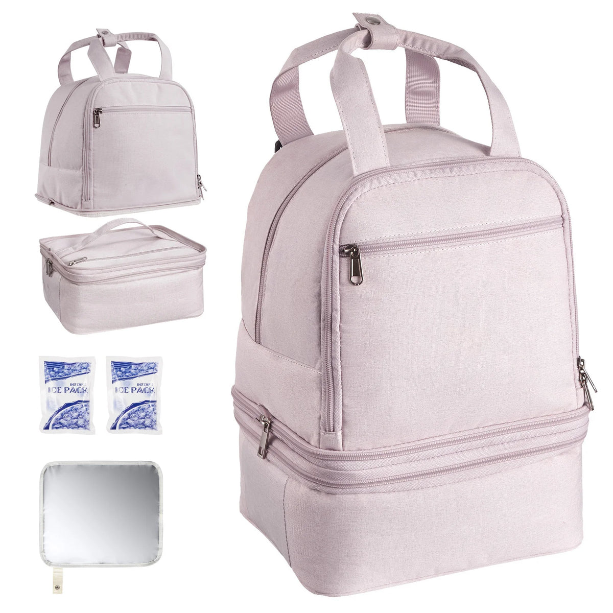 SucceBuy Portable Breast Pump Backpack And Storage Case