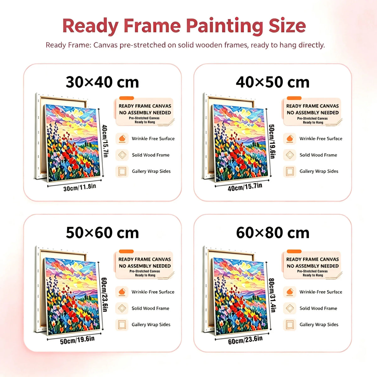 Adult Paint By Numbers Acrylic Kit Cute Animal Canvas Art
