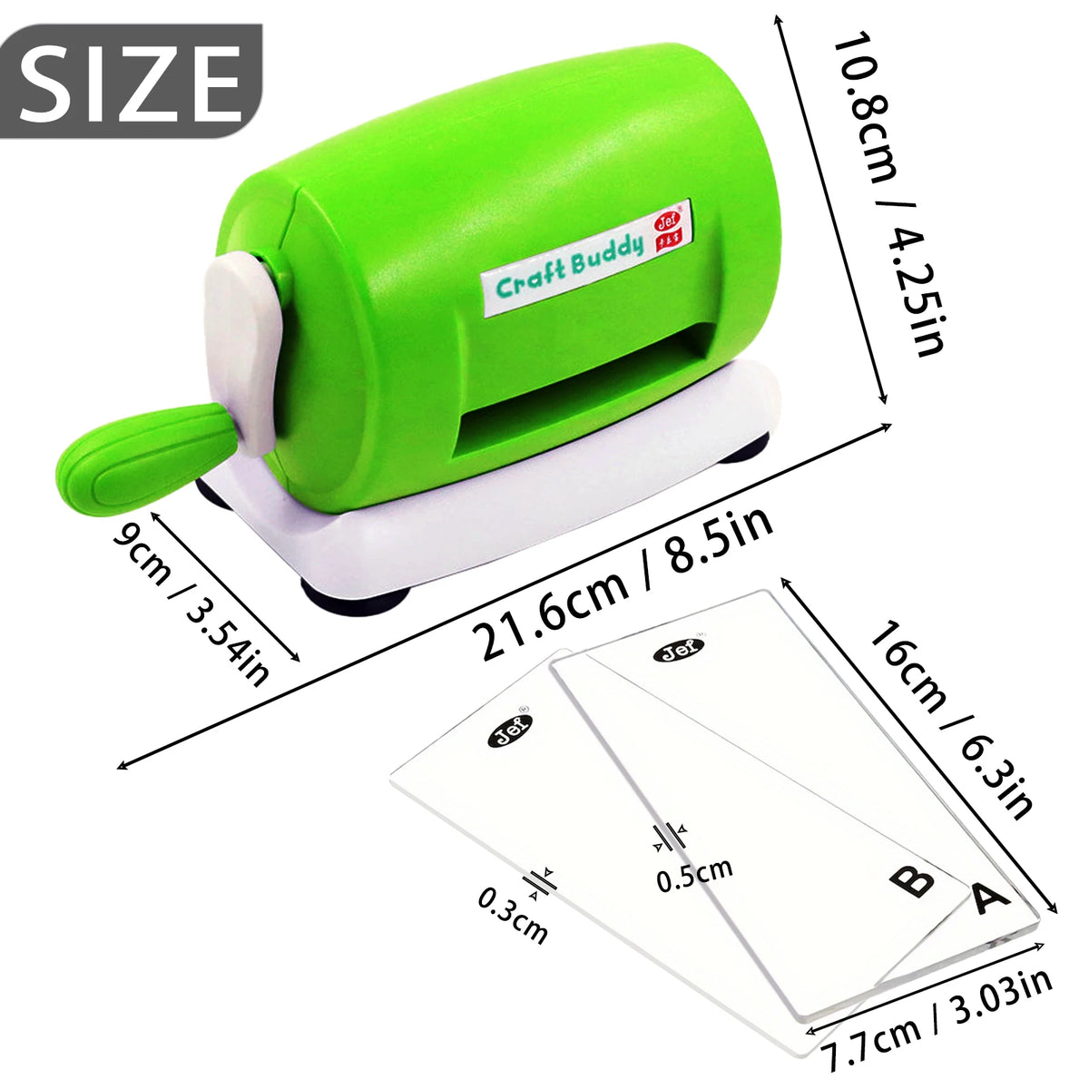 Manual Die Cutting And Embossing Machine For Scrapbooking and Crafts