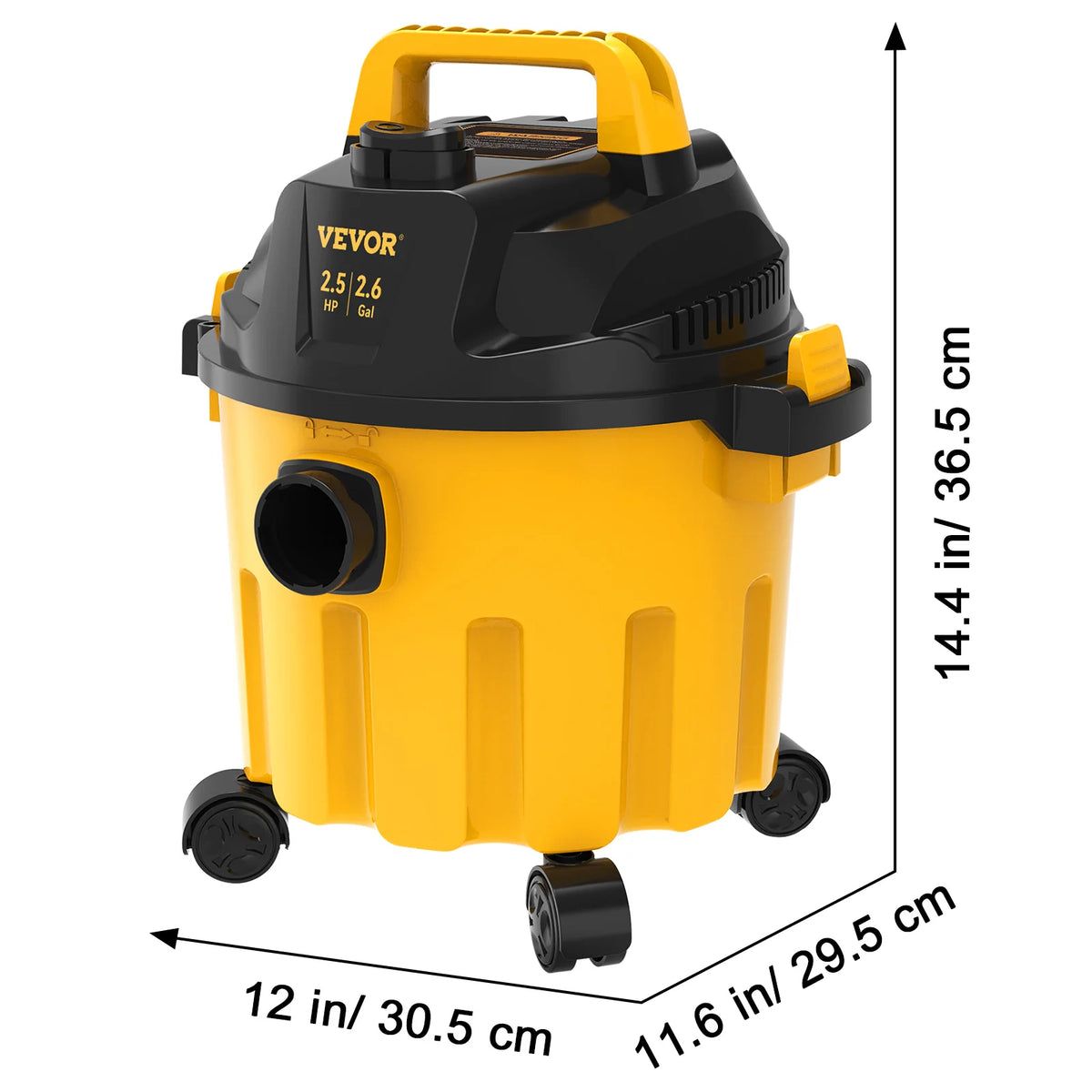 SucceBuy Portable Wet Dry Vacuum With Blower And HEPA Filter