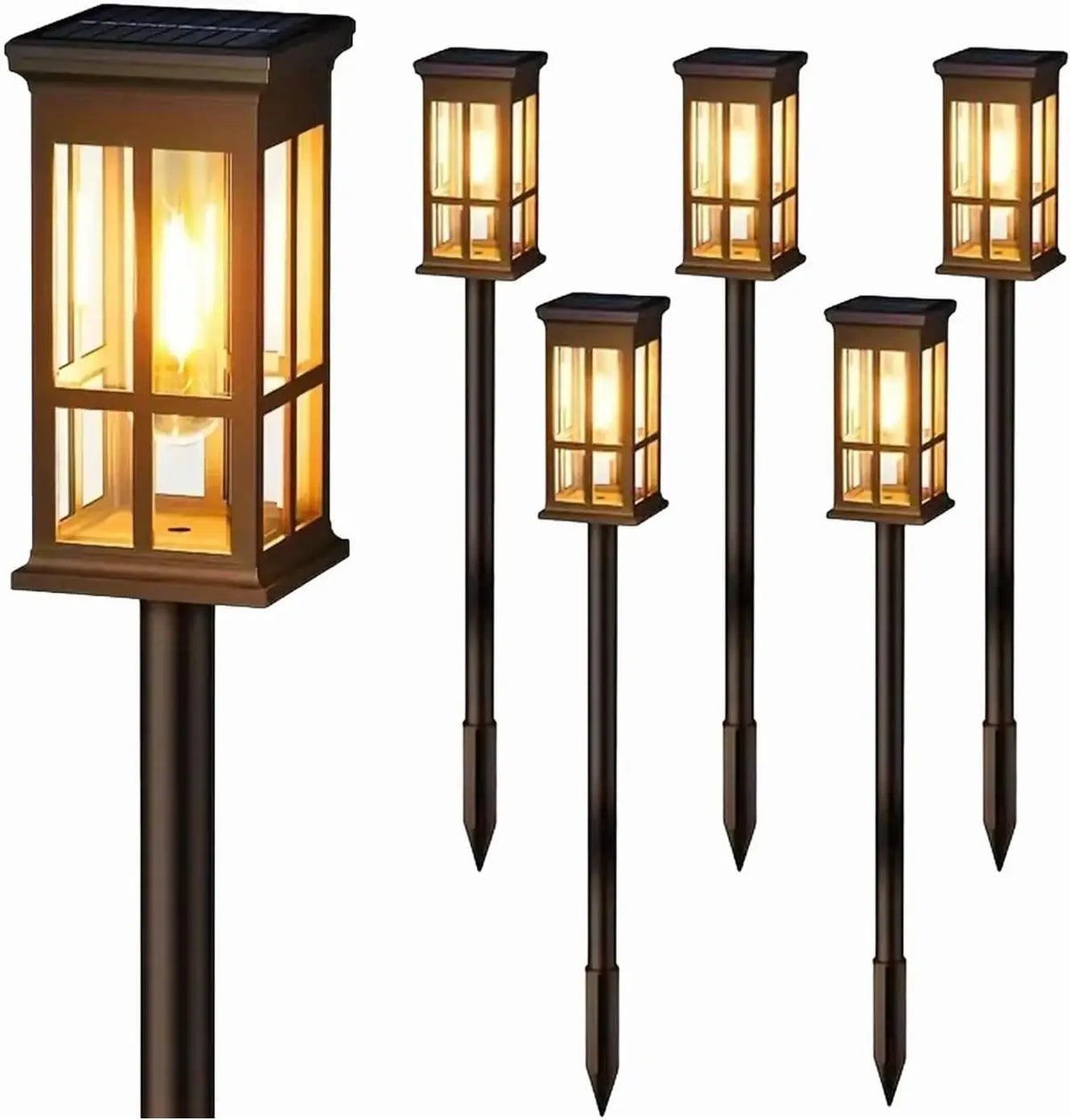Solar LED Pathway Light Outdoor Waterproof Garden