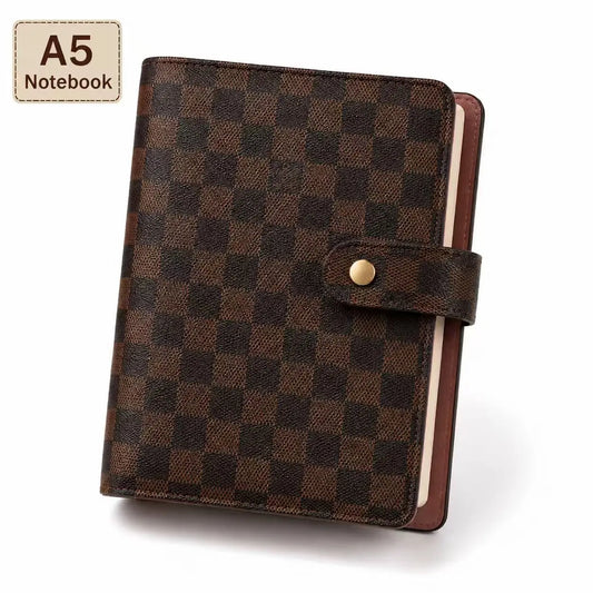 Checkered Budget Binder Planner Cash Envelope Organizer Cover My Book Journal Notebookண்டும்