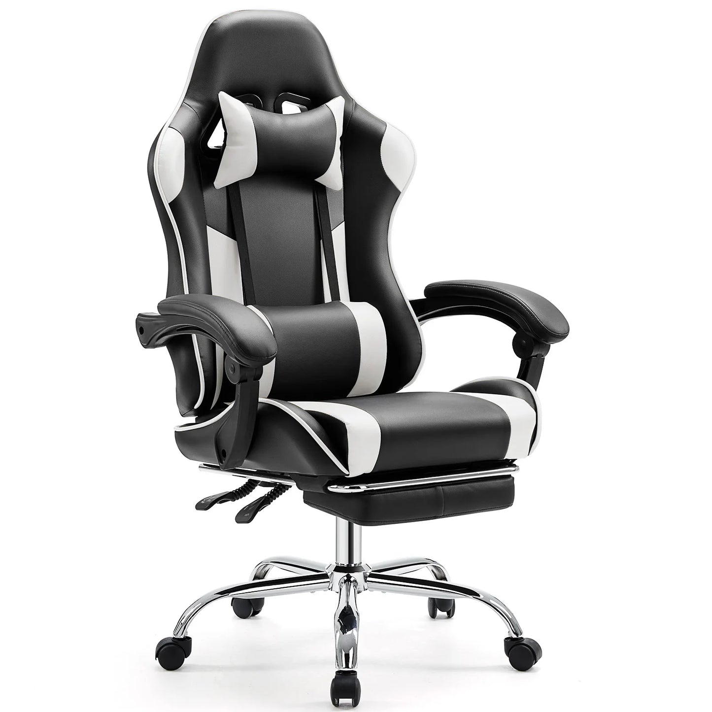 JHK Ergonomic Gaming Chair With Adjustable Lumbar Support
