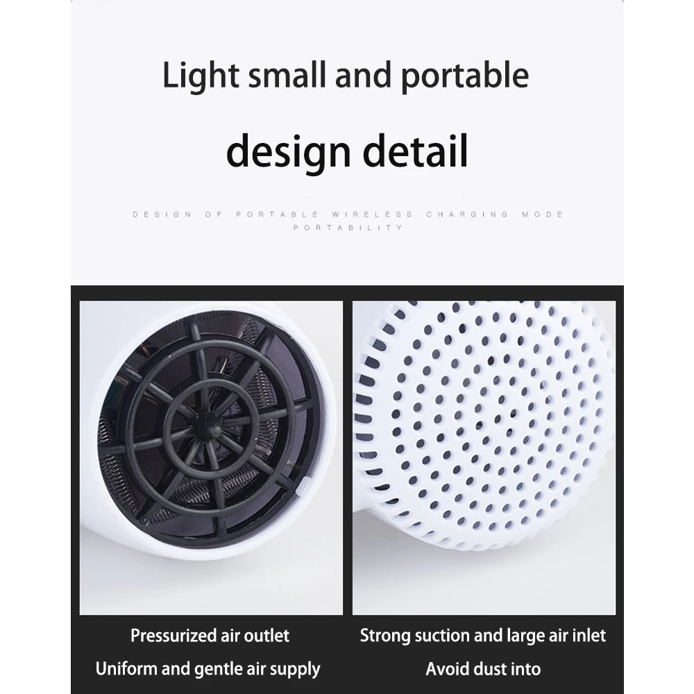 Umay Infant Cordless Hair Dryer Portable Wireless Blow Dryer