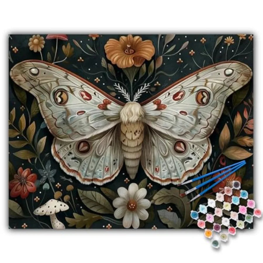 Tree of Life Acrylic Paint by Numbers Kit for Adults on Canvas Beginner