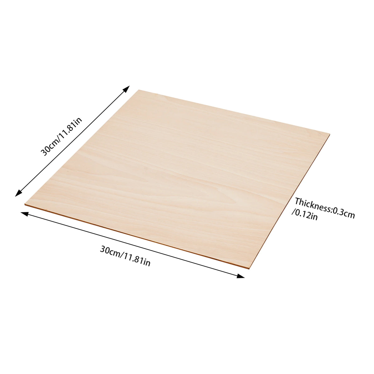 Basswood DIY Craft Sheets for Home Decor and Furniture Projects