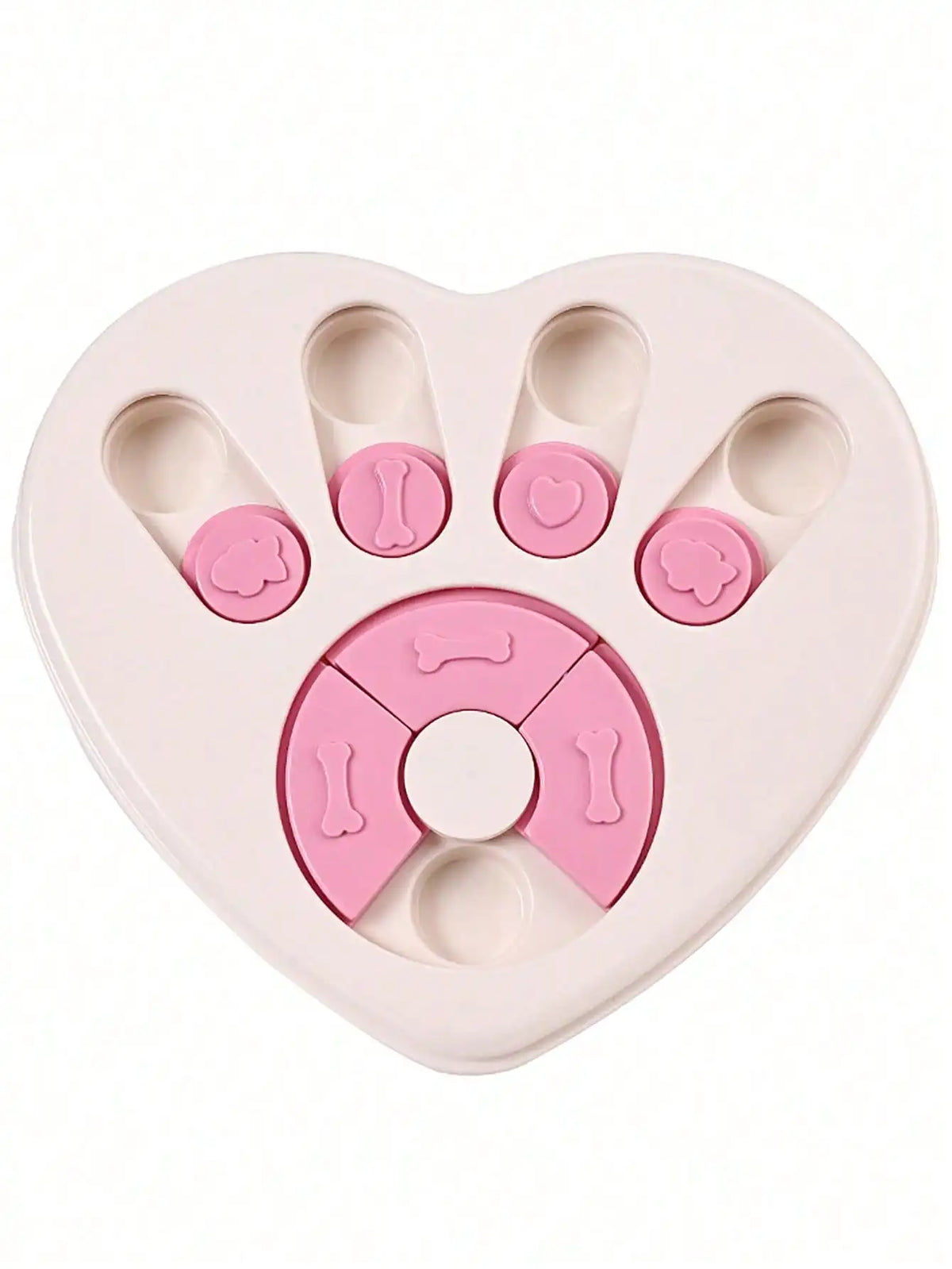 Interactive Pet Puzzle Slow Feeder Treat Dispenser Bowl