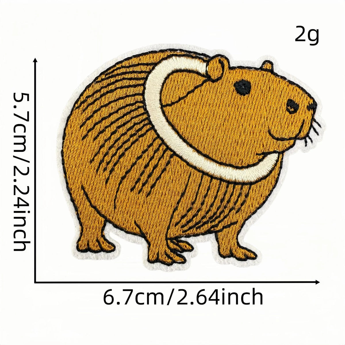 Funny Embroidered Animal Iron On Patches for Clothes and Backpacks