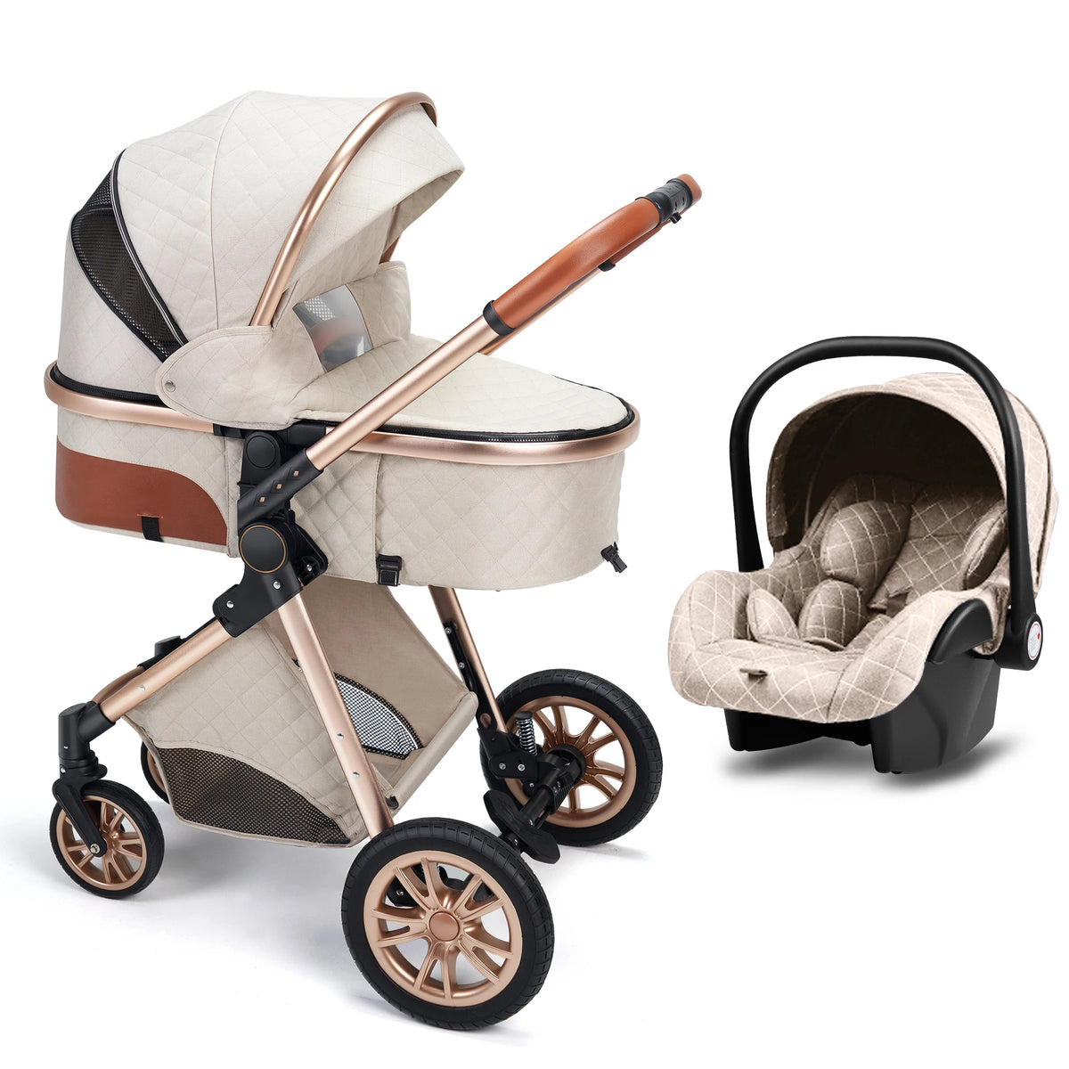 B.Childhood Premium Reversible High Landscape Baby Stroller
