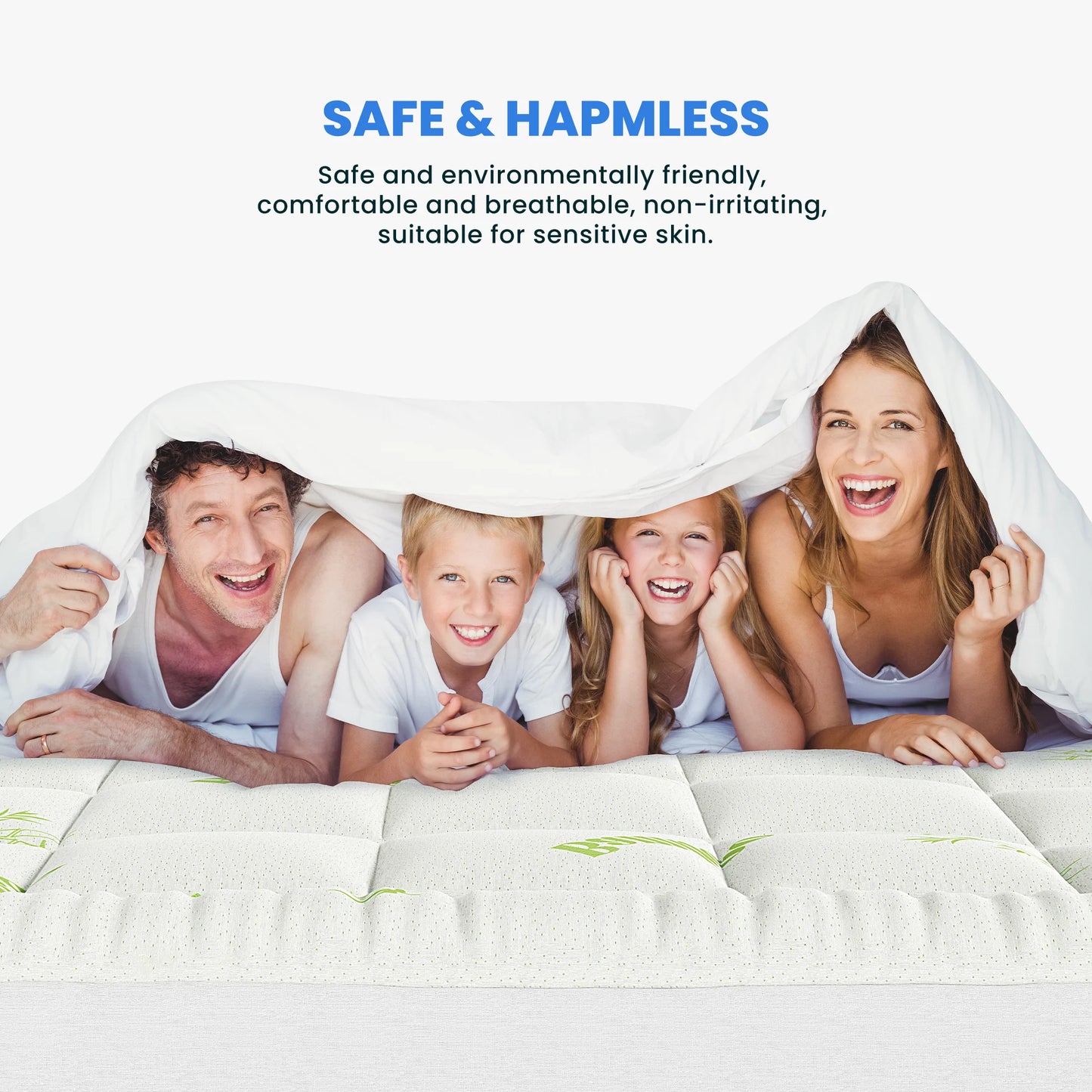 Jhk Soft Mattress Topper Full Viscose From Bamboo