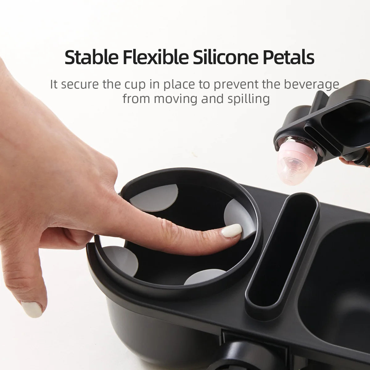 Sunveno Multifunctional Baby Stroller Cup And Phone Holder