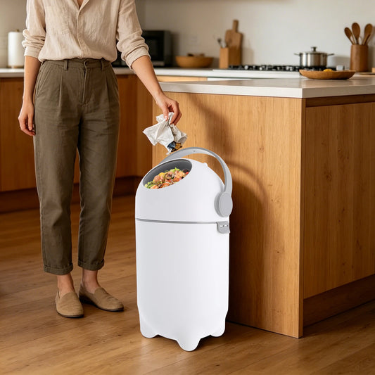 Bymaocar Airtight Diaper Pail With Odor Blocking Lid
