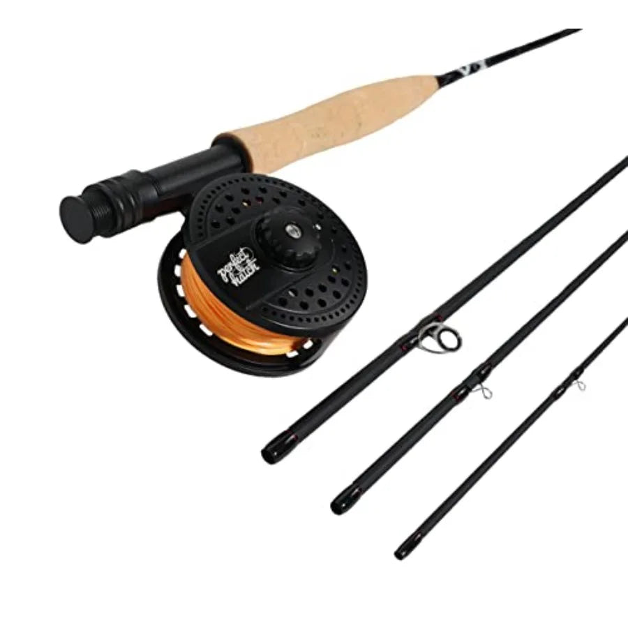 Professional Fly Fishing Rod and Reel Combo for Freshwater Casting