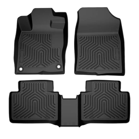 Premium Honda Civic Floor Mats Featuring Anti Slip Texture