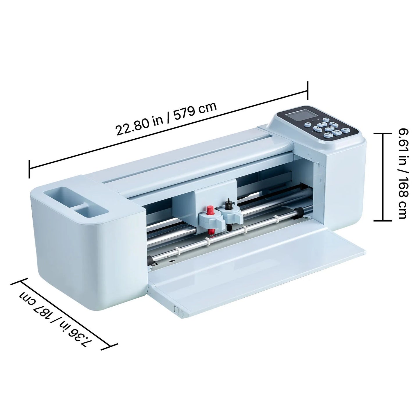 SucceBuy 12 Inch Screen Controlled Vinyl Cutting Machine With Design Resources