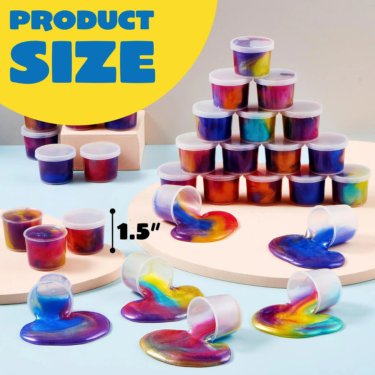 Joyfy Stretchy Slime Cups For Birthday Parties And Classroom Rewards