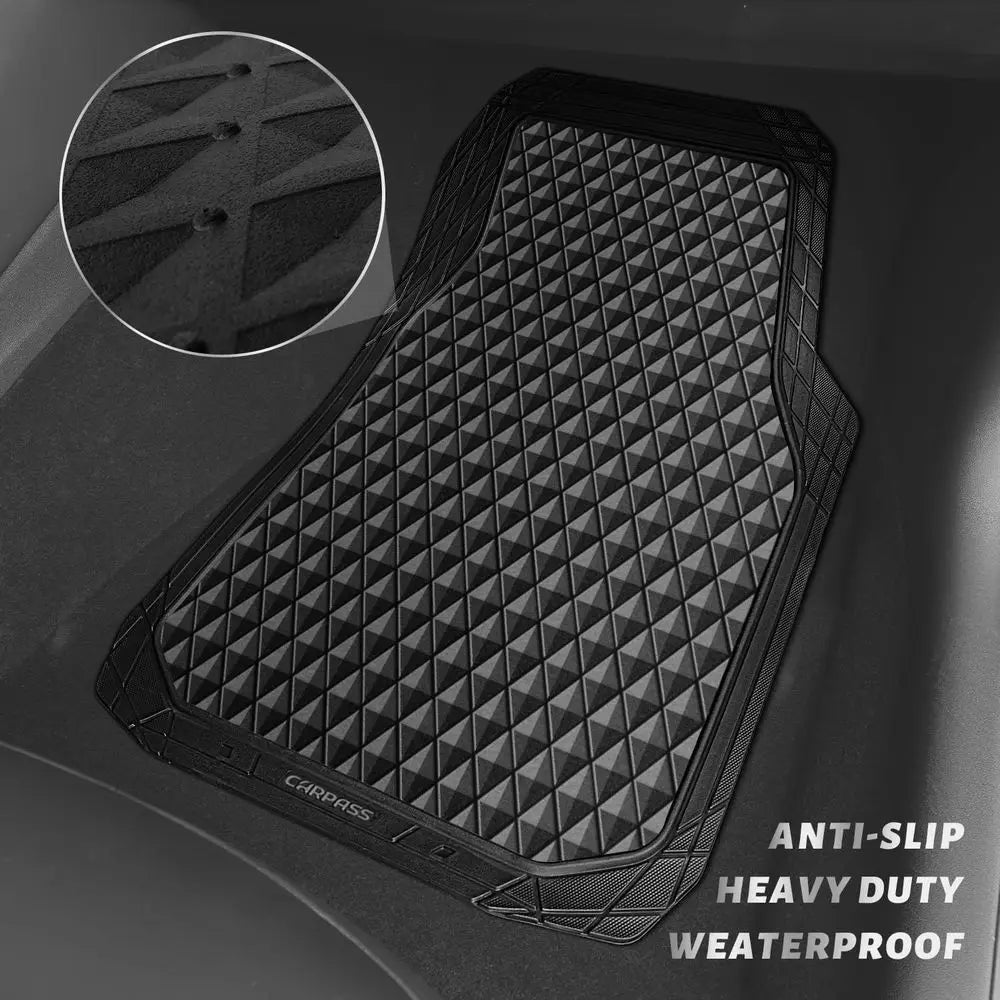 Universal Rubber All Weather Anti Slip Waterproof Floor Mats
