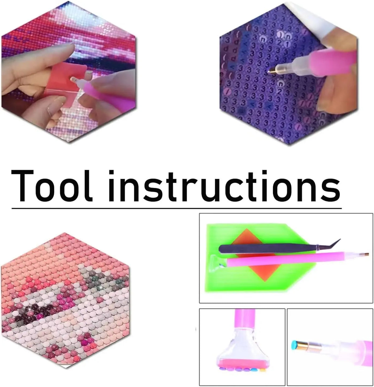 5D Diamond Painting Kit For Adults Beach Flower Wall Decor