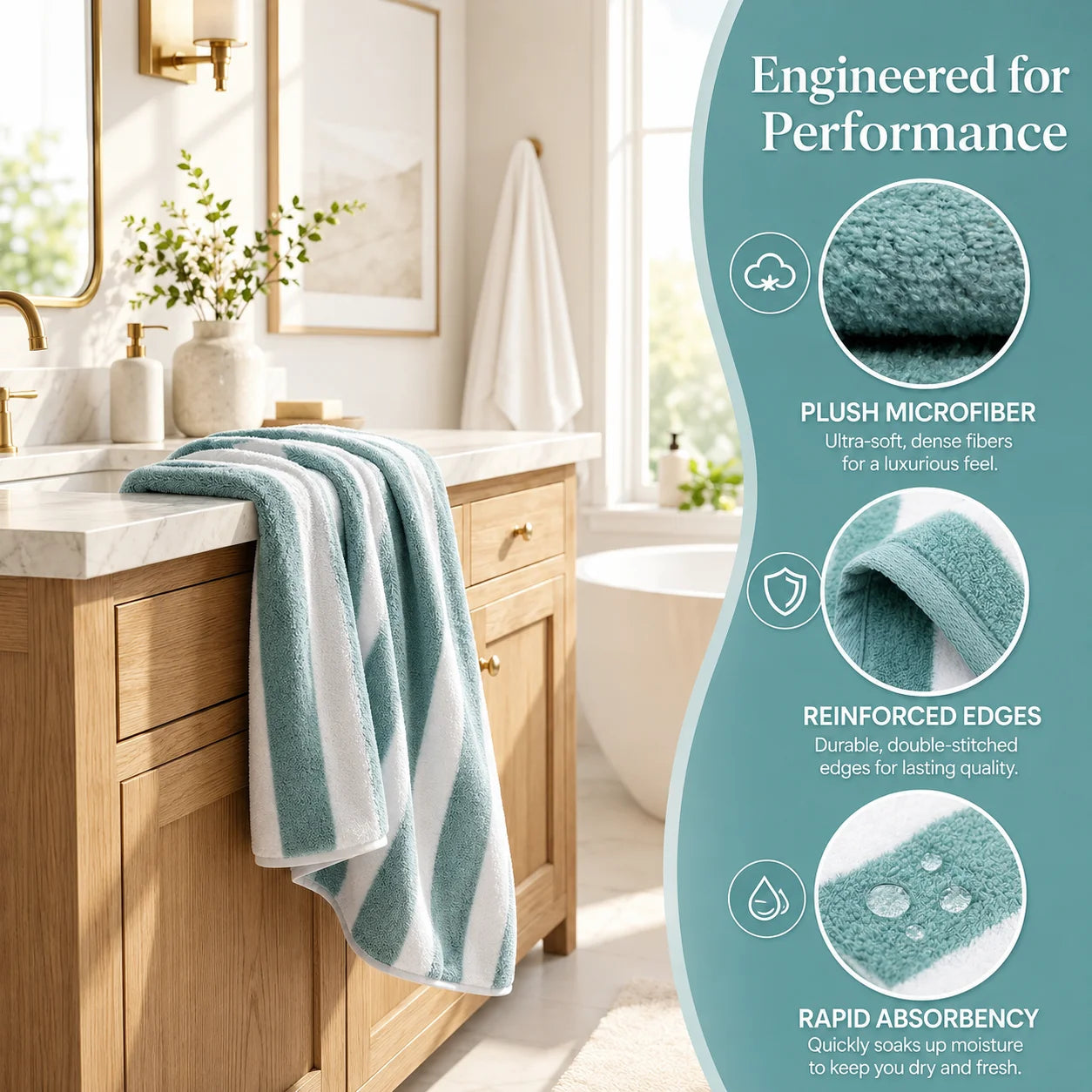 Ultra Absorbent Lint Free Premium Towel Set