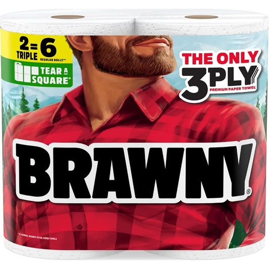 3 Ply Paper Towels Triple Roll Absorbent And Durable