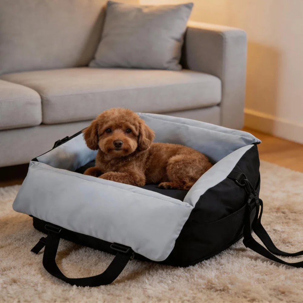 Borwart Portable Dog Car Seat Pet Booster Travel