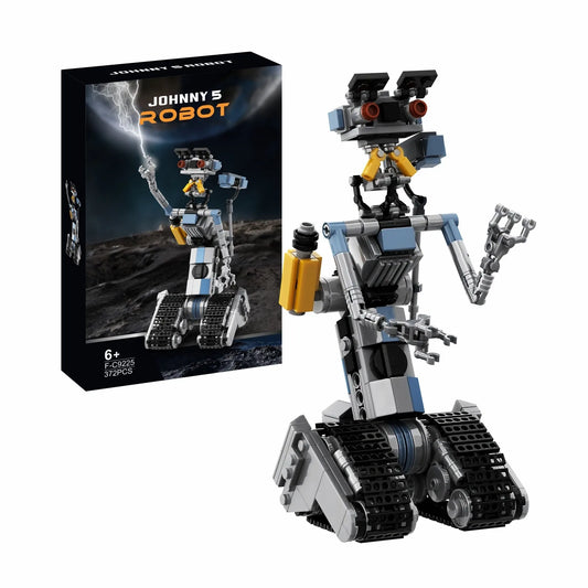 Johnny 5 Robot Collectible Building Blocks Brick Set Kit