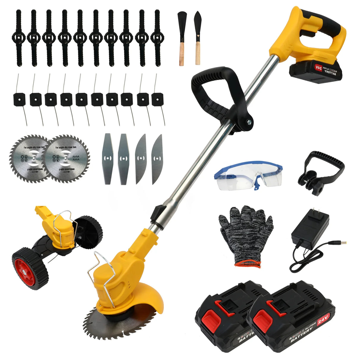 Cordless Electric Grass Trimmer Lawn Mower And Edger