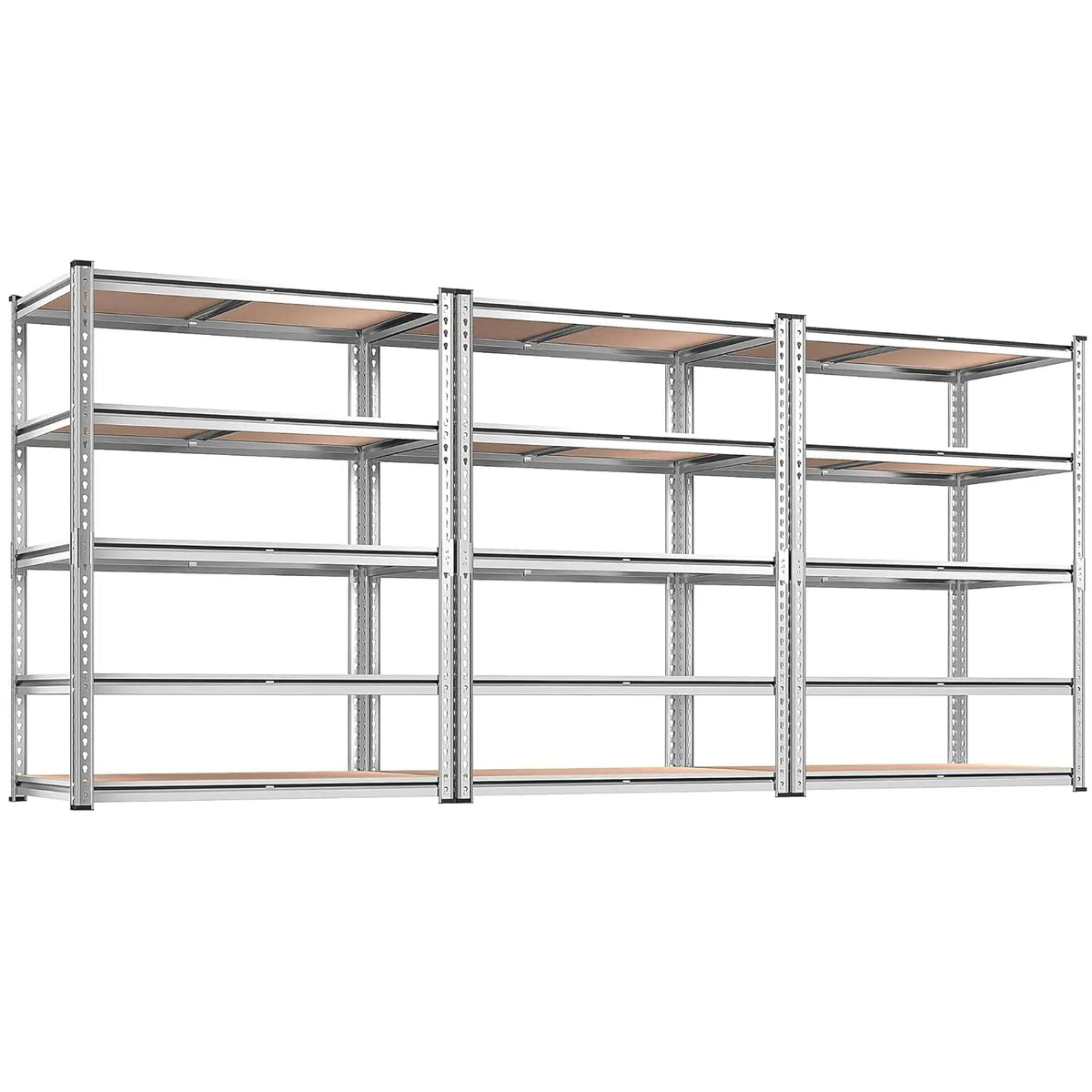 Adjustable Heavy Duty Five Tier Metal Garage Storage Shelving Unit