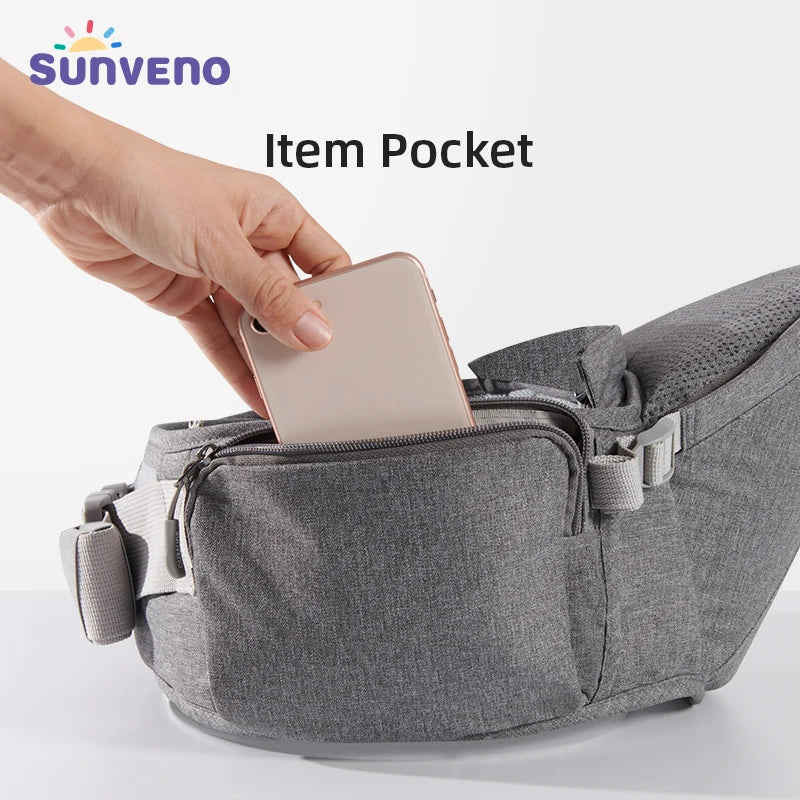 Sunveno Adjustable One Shoulder Baby Carrier For Infants