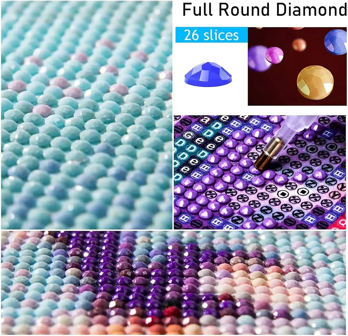 5D Diamond Painting Kit For Adults Beach Flower Wall Decor