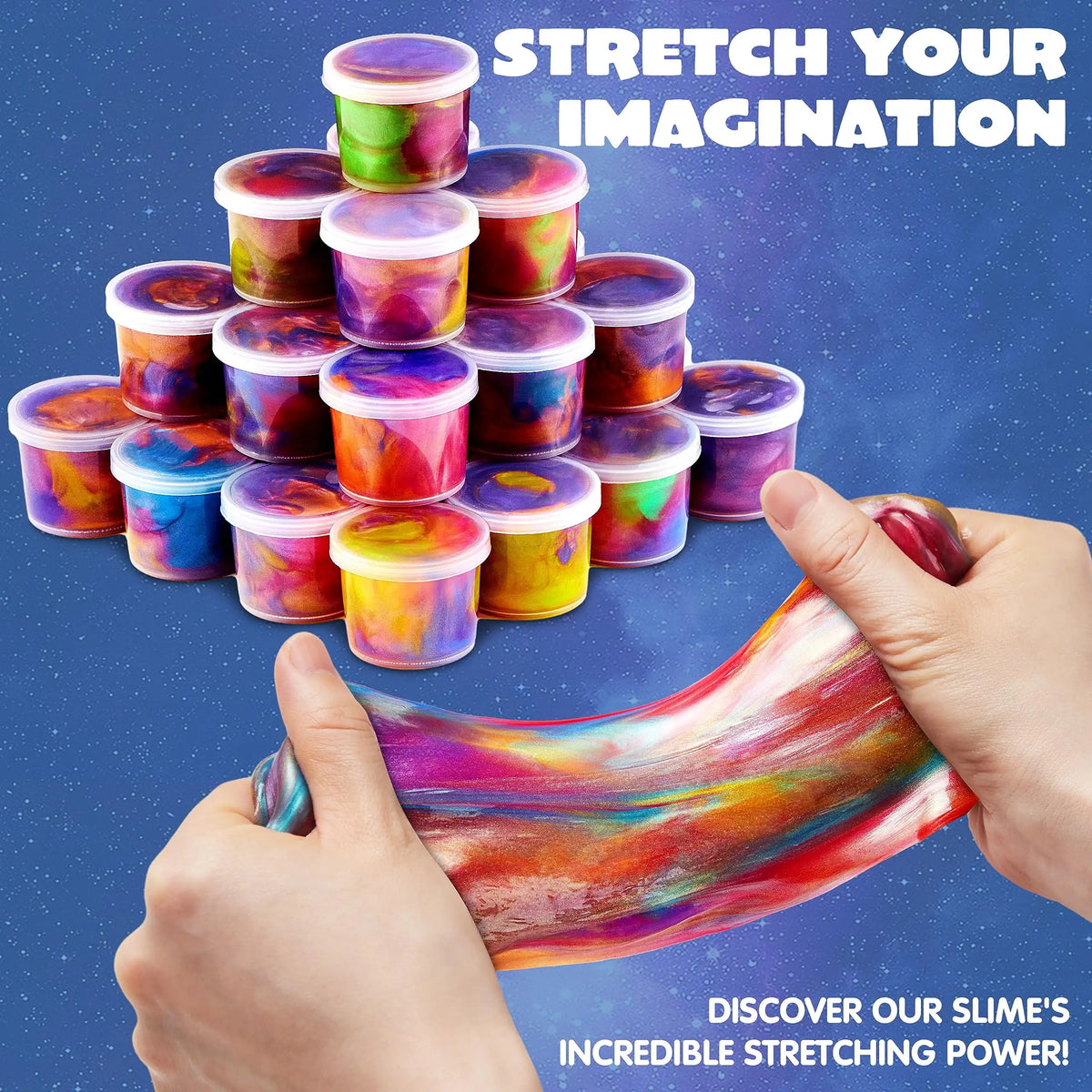 Joyfy Stretchy Slime Cups For Birthday Parties And Classroom Rewards