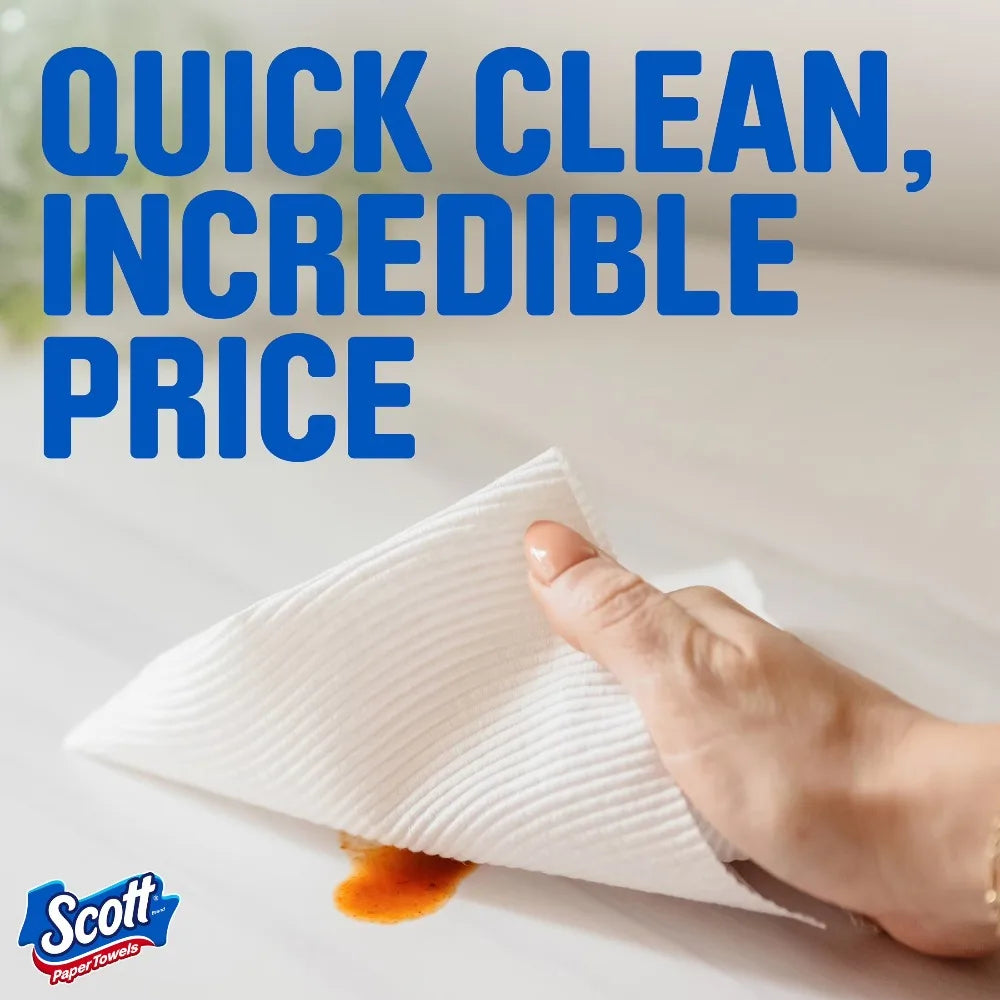 Choose-A-Sheet Double Rolls Paper Towels Bulk Pack 6 Rolls