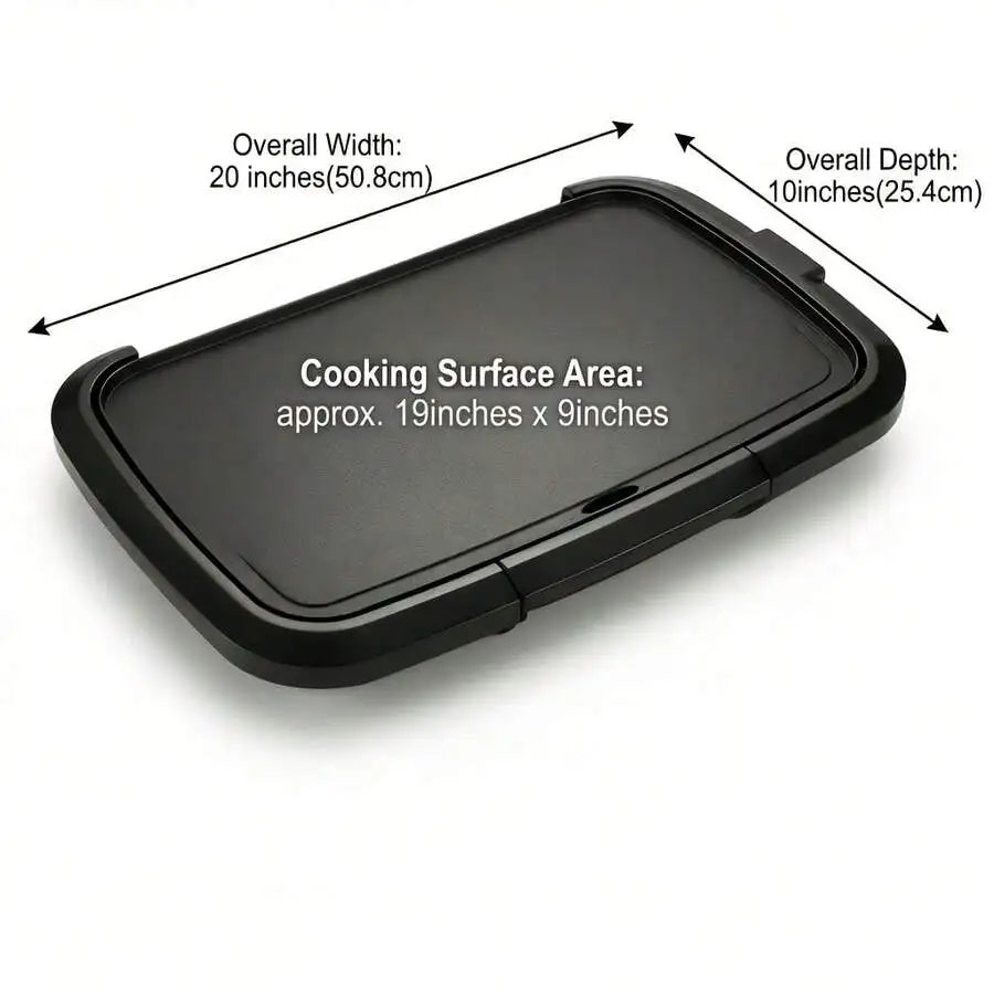 XMSJ Electric Griddle Multifunctional Nonstick Frying Pan