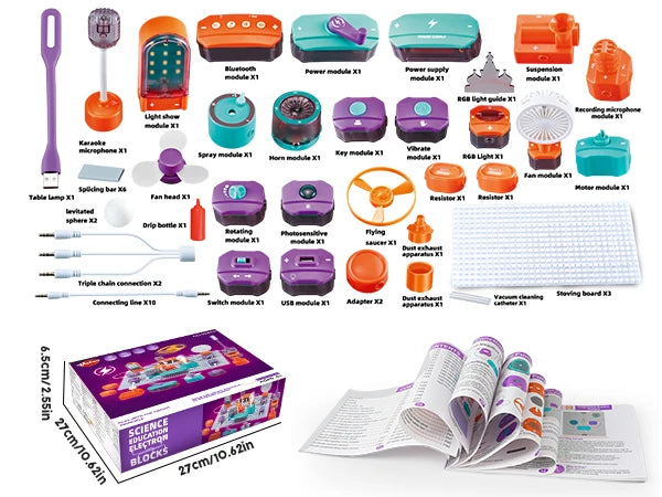 Vatos Educational Science Circuit DIY Electronics Kit For Kids