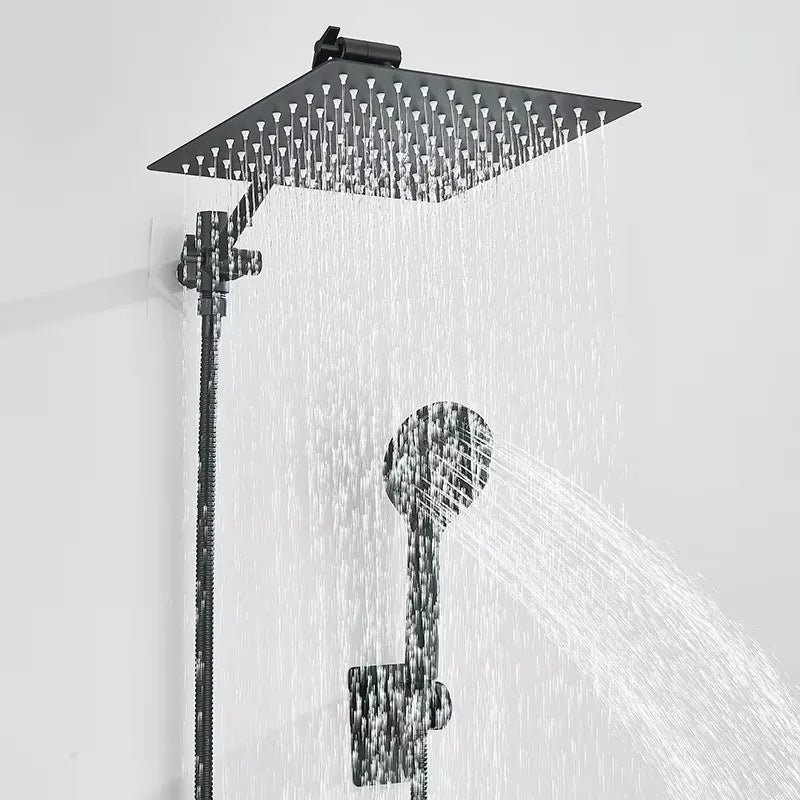 Wanmivezlo Wall Mounted Rain Shower System With Handheld Sprayer