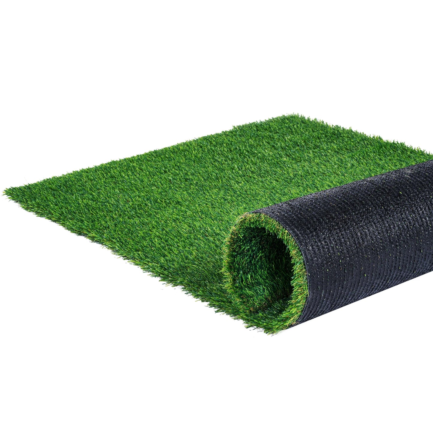 Artificial Grass Outdoor Rug With Drainage Holes For Patio Decor