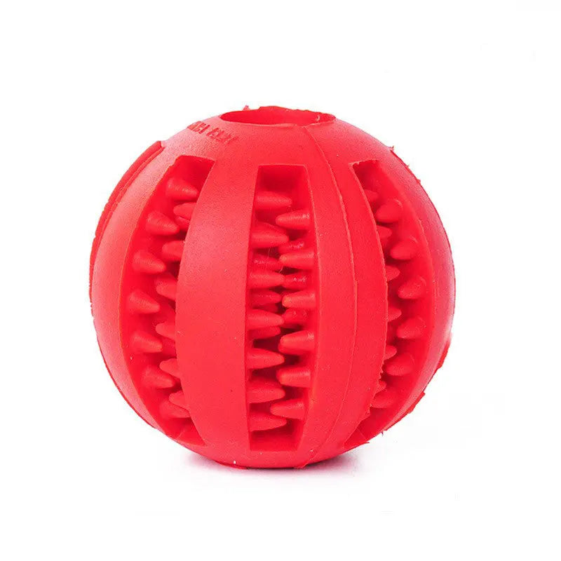 Nontoxic Rubber Dog Toy Ball Bite Resistant Chew Toy