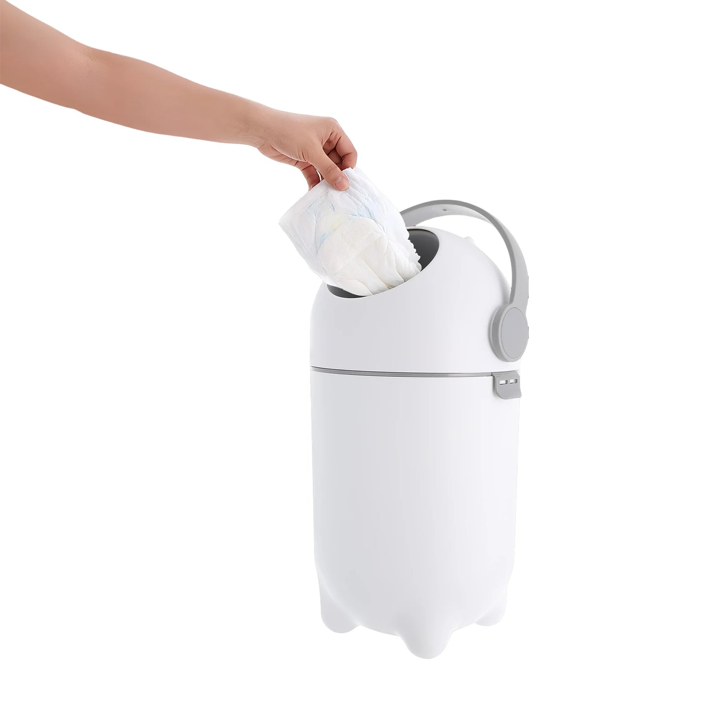 Bymaocar Airtight Diaper Pail With Odor Blocking Lid