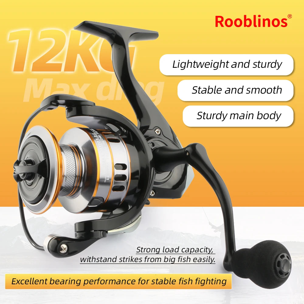 Rooblinos RY Lure Spinning Reel 5Point2To1 EVA Knob