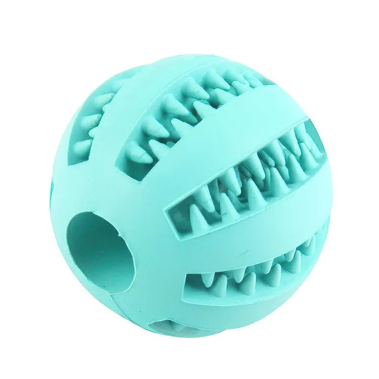 Nontoxic Rubber Dog Toy Ball Bite Resistant Chew Toy